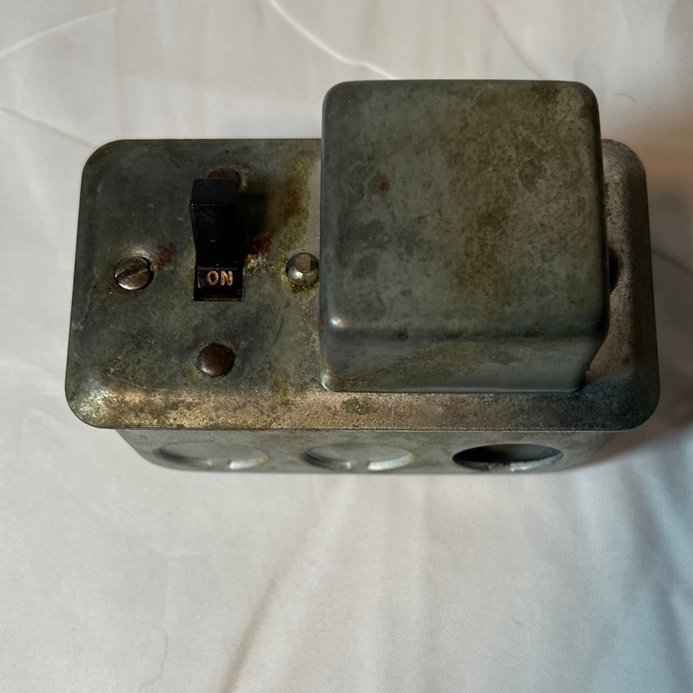 Vintage Metal Electronic Component